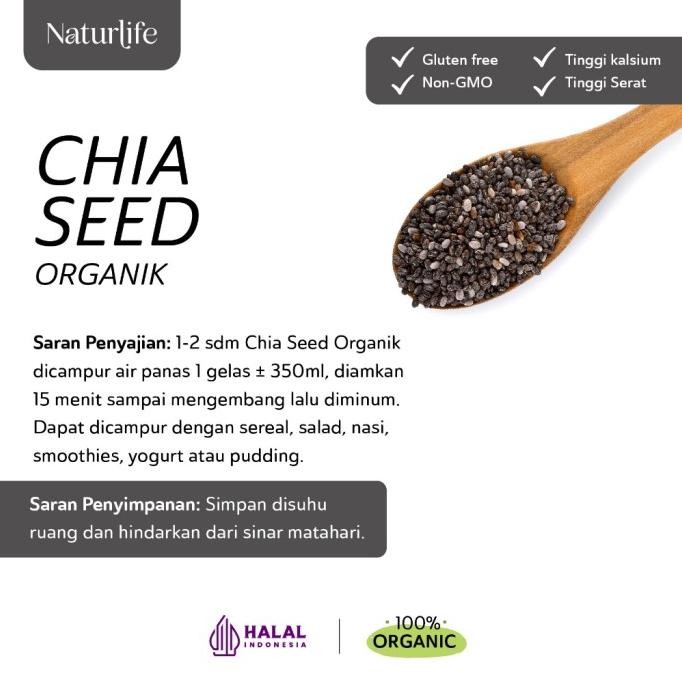 

Murah Chia Seeds 500G / Chia Seeds Organic / Chia Seeds Untuk Diet / Chiaseeds Botol / Chia Seed Freshly / Chia Seed Premium / Chiased Organik Naturlife Nutrilogy Official Beorganik Nutrifarm Dari Bumi / / Chia Seeds Organic 500 Gram / Chia Seed 1000 Gram