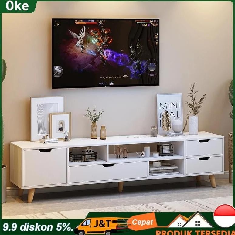 Meja TV kayu/TV SERBAGUNA Rak/Rak Tv/ Kayu Modern Tv Rak/TV Cabinet/Kabinet Tv/Meja Tv