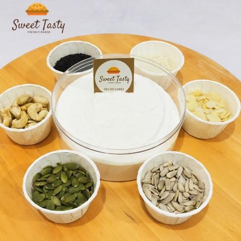 

Grosir Paket Bahan Florentine Cookies Lengkap Plus Kacang Mede