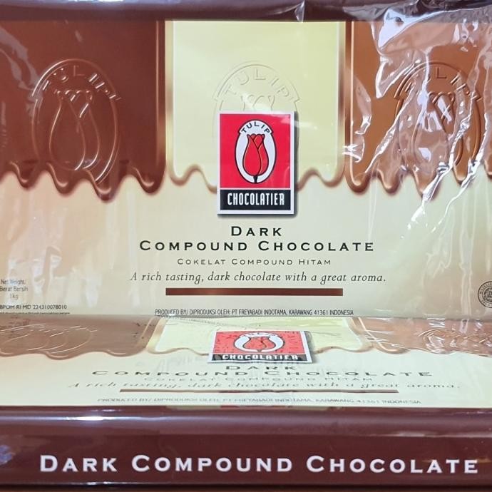 

Tulip Dark Chocolate Compound 1Kg liquid
