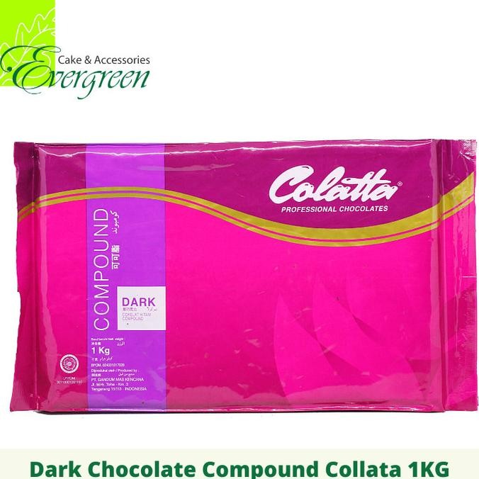 

Dark Chocolate Compound Colatta 1KG Coklat Dark liquid