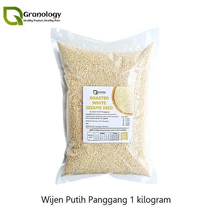 

Promo Wijen Putih Panggang / Roasted White Sesame Seed 1 Kilogram