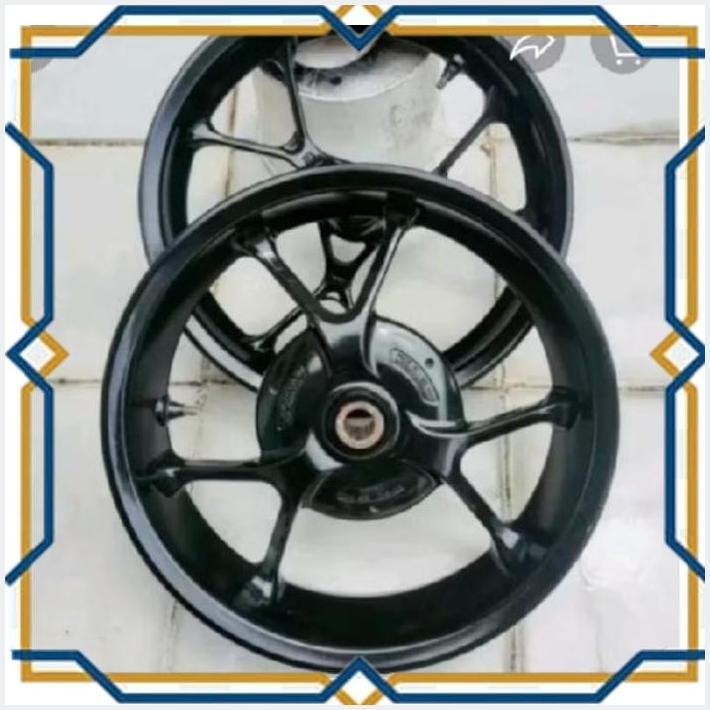 [HKG] VELG SET YAMAHA AEROX PNP LEXI ORI COPOTAN
