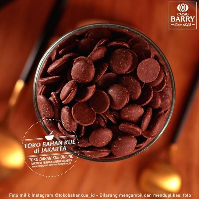 

Cacao Barry Callebaut ALUNGA 100g Milk 41% Chocolate Couverture Coklat liquid