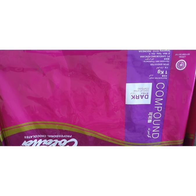 

Colatta Dark Compound 1 KG Coklat Hitam Compound Chocolate Collata liquid
