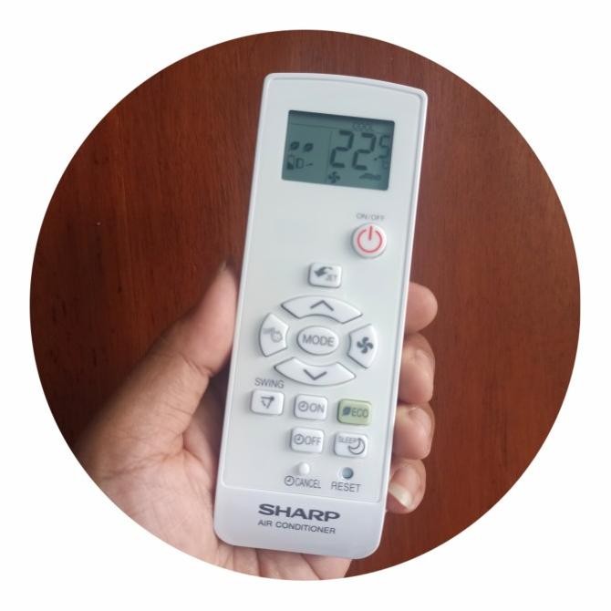 Sale Remot Ac Sharp J-Tech Inverter Original