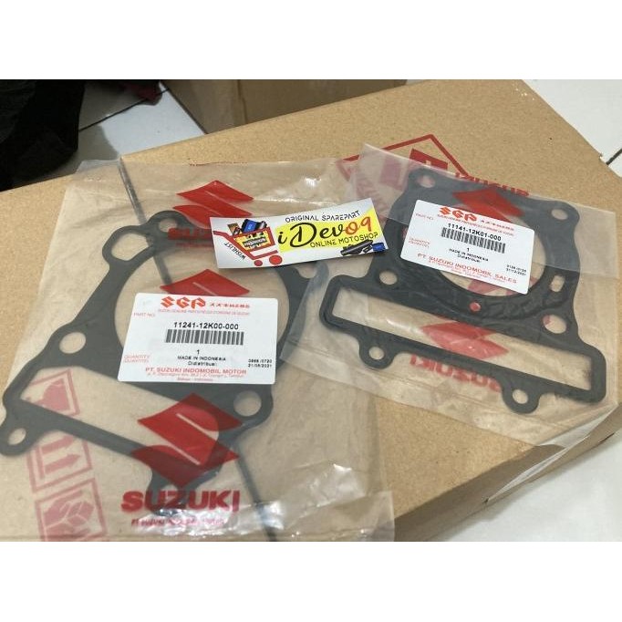 Gasket Paking Perpak Blok Cylinder Head & Blok Seher Satria Fu Injeksi Original Dan Terlaris