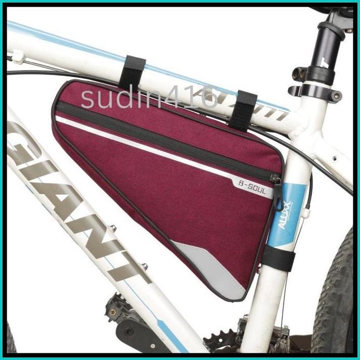 TAS FRAME SEGITIGA SEPEDA/ TRIANGLE FRAME BAG POUCH WATERPROOF UKURAN BESAR