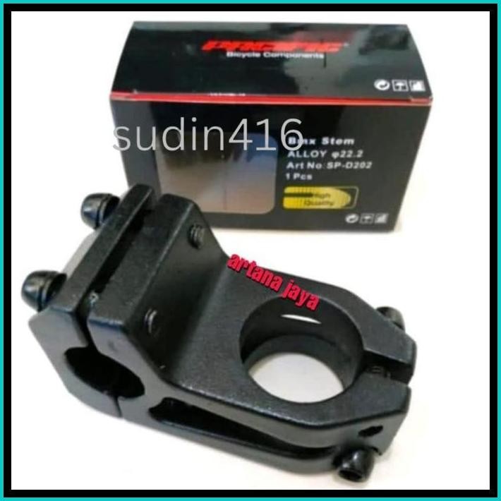 DUDUKAN STANG SEPEDA BMX PACIFIC ALLOY HITAM SEPEDA BMX UKURAN 20 202SPD /PENJEPIT STANG SEPEDA BMX