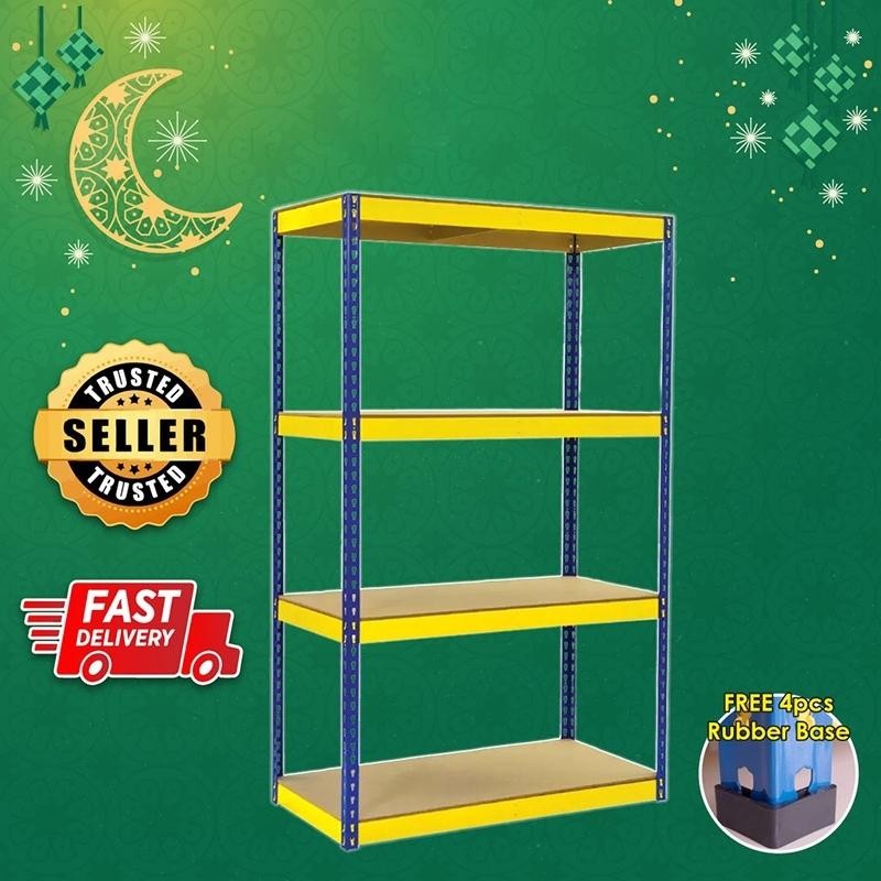 Rak Gudang Rak Susun 3/4/5 Tingkat Rak Serbaguna Rak Besi Siku Rak Aquarium Rak Gudang