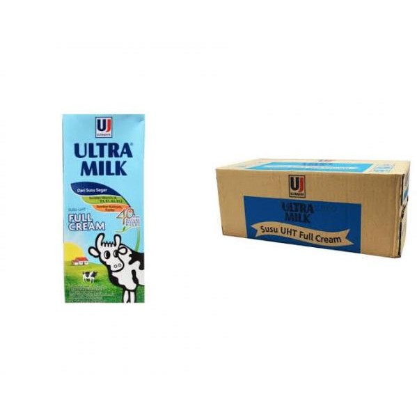 

Susu Ultra Rasa Full Cream 200 Ml (1 Karton Isi 24 Pcs) Best Seller