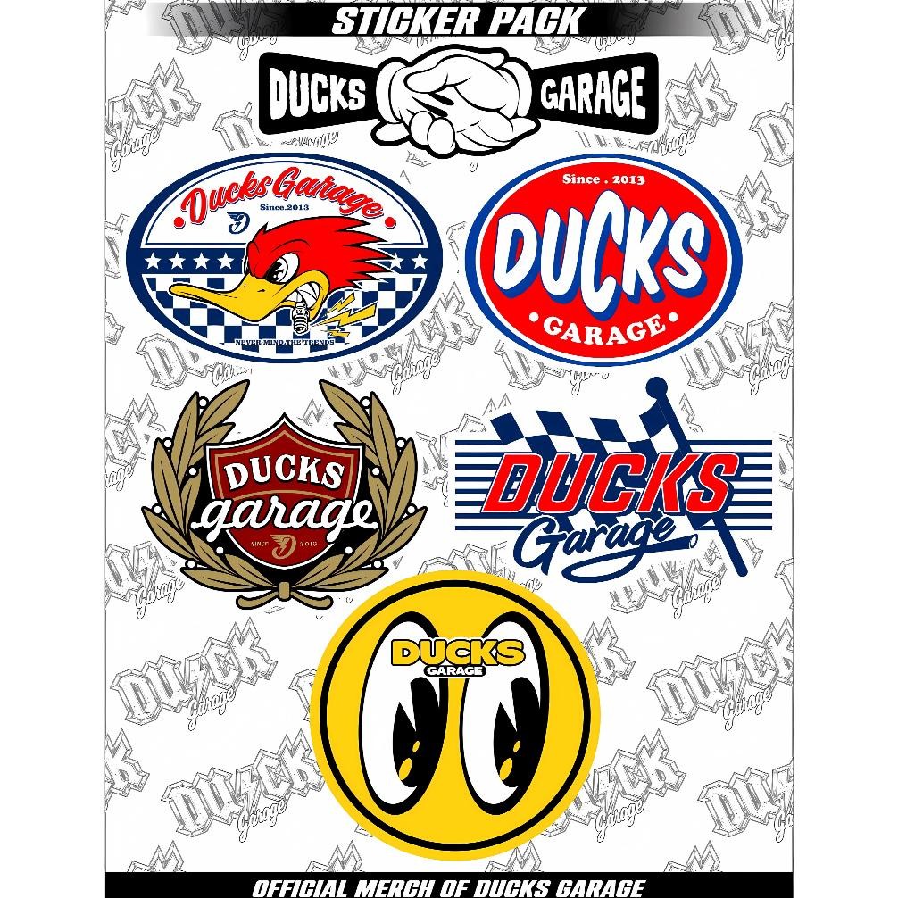 

Fgk-45 Stiker Sticker Pack Ducks Garage