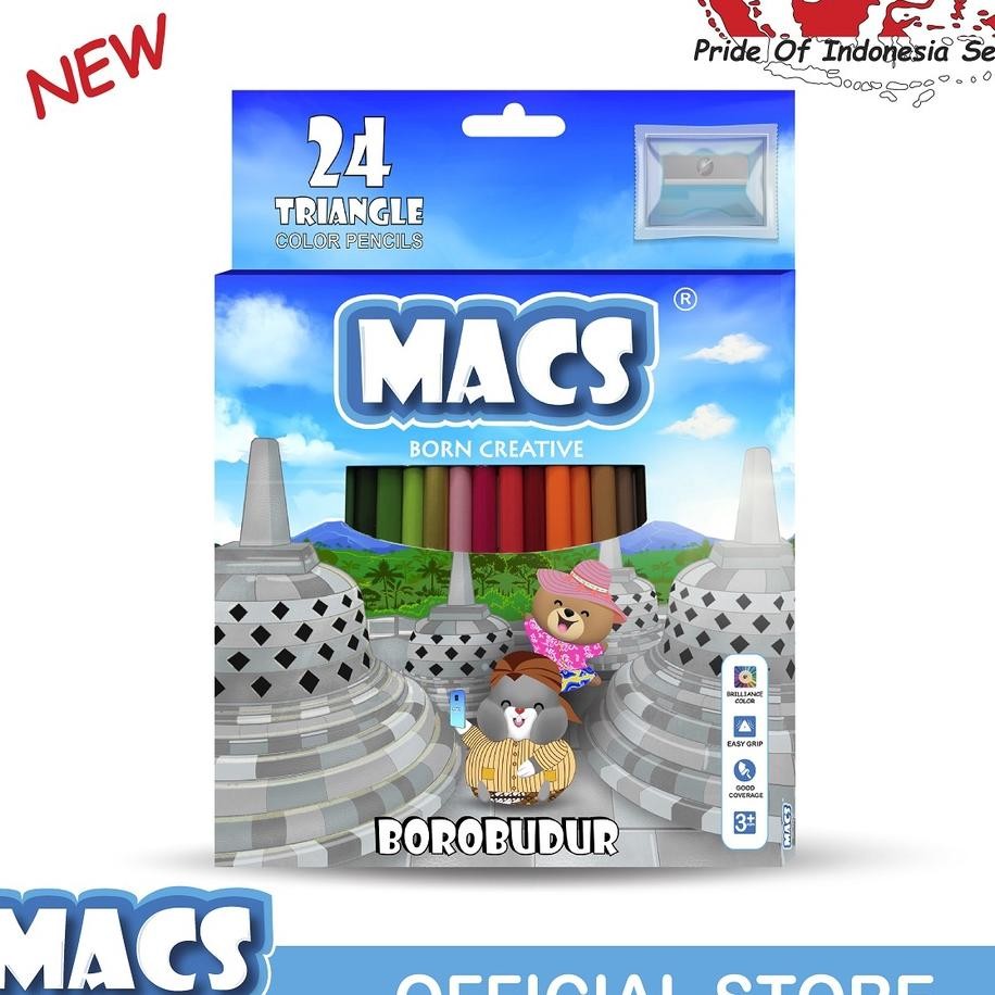 

Mac Il Warna Borobudur 24 Color Cil