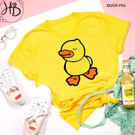 New Hooneybee - Duck Tshirt B Duck Kaos Bebek Baju Kaos Lucu