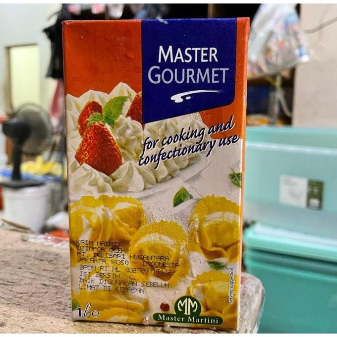 

Cooking Cream Master Gourmet 1Liter - Gosend/Grab Best Seller