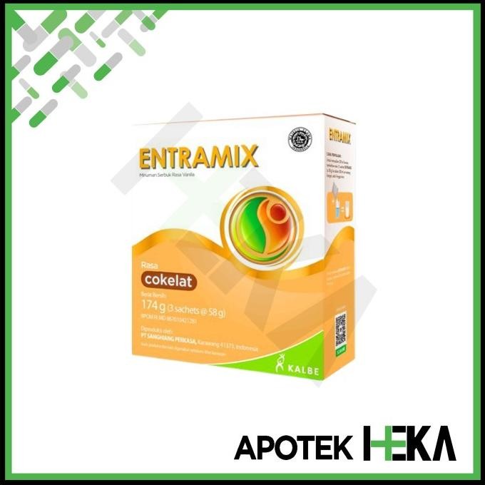 

Entramix Vanila/Coklat 174 Gram - Nutrisi Lengkap Dewasa Terlaris