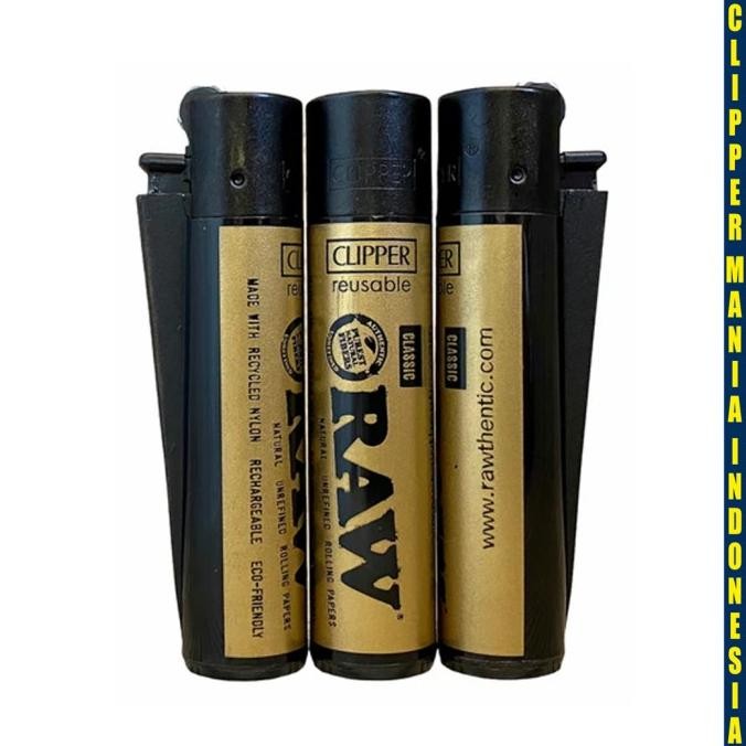 Clipper Lighter RAW Gold (Korek Api)