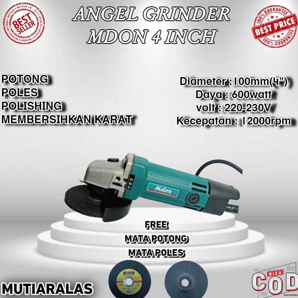 ANGLE GRINDER Mdon JP06 MESIN gerinda