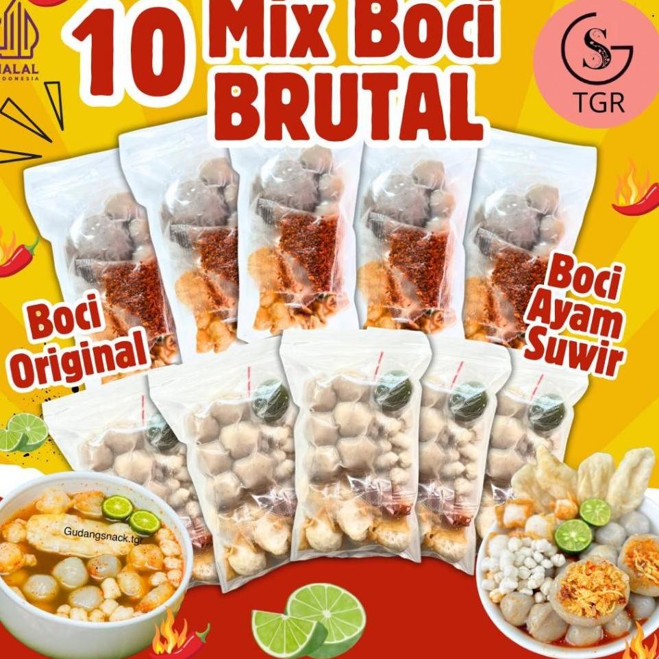 

Paet Bundling N Brutal Boci Ayam Uwir 5Pc Boci 5Pc Peda Food Aldu Uah Ebla Eono