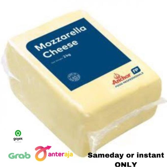 

Anchor Mozarella Cheese / Keju Mozarella / Cheese Mozarella 500Gram Best Seller