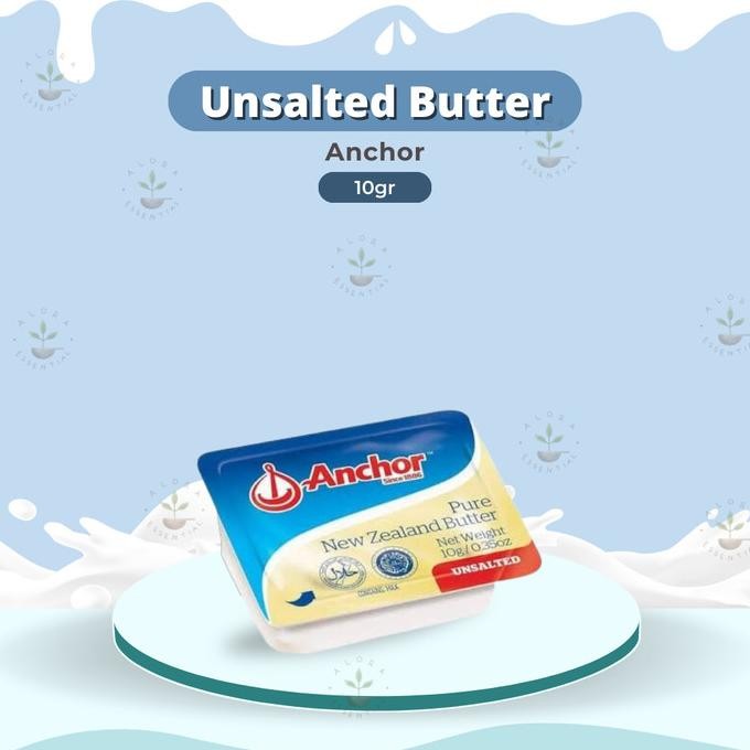 

Anchor Unsalted Butter 10 Mini Cups 7G Dengan Food Container Best Seller