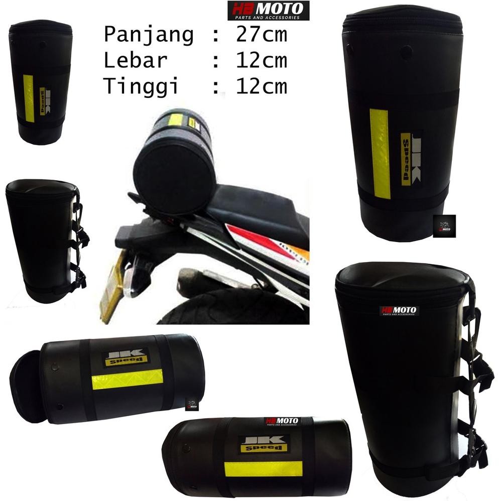 TABUNG BAGASI / Tas Jas Hujan Motor JK  SPEED KECIL / Box Jas Hujan Motor