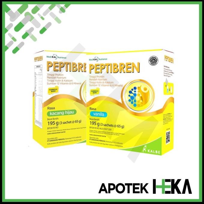 

Peptibren Vanila / Kacang Hijau - Pasien Stroke Dan Mencegah Pikun Terbaru