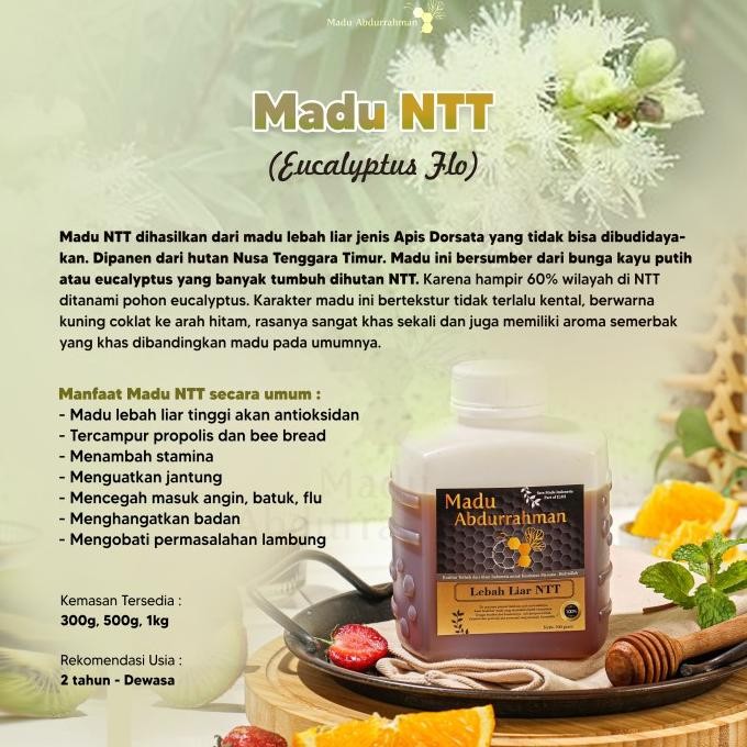 

Madu Abdurrahman (1Kg) 100% Asli & Murni Raw Honey Best Seller