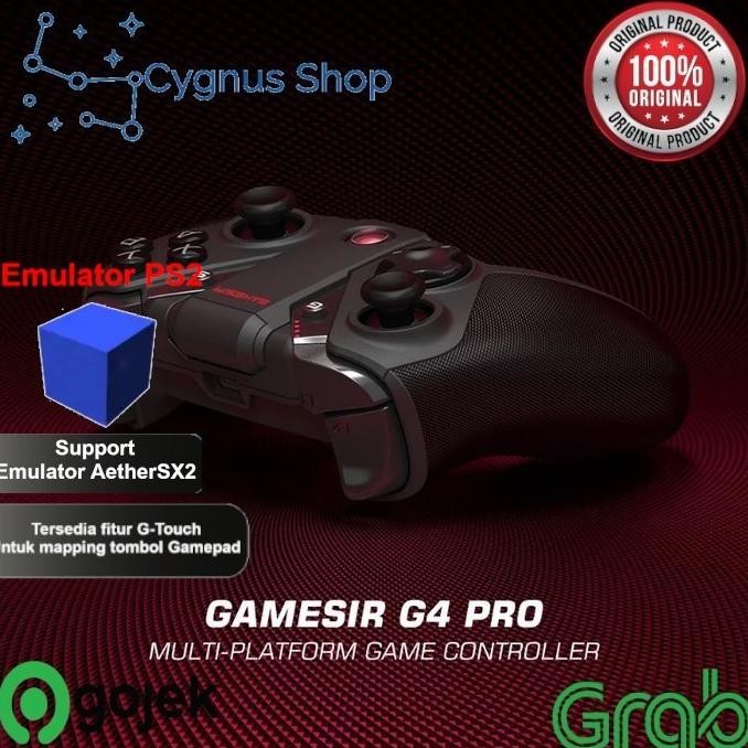 promo gamesir g4 pro gamepad game controller joystick smartphone holder