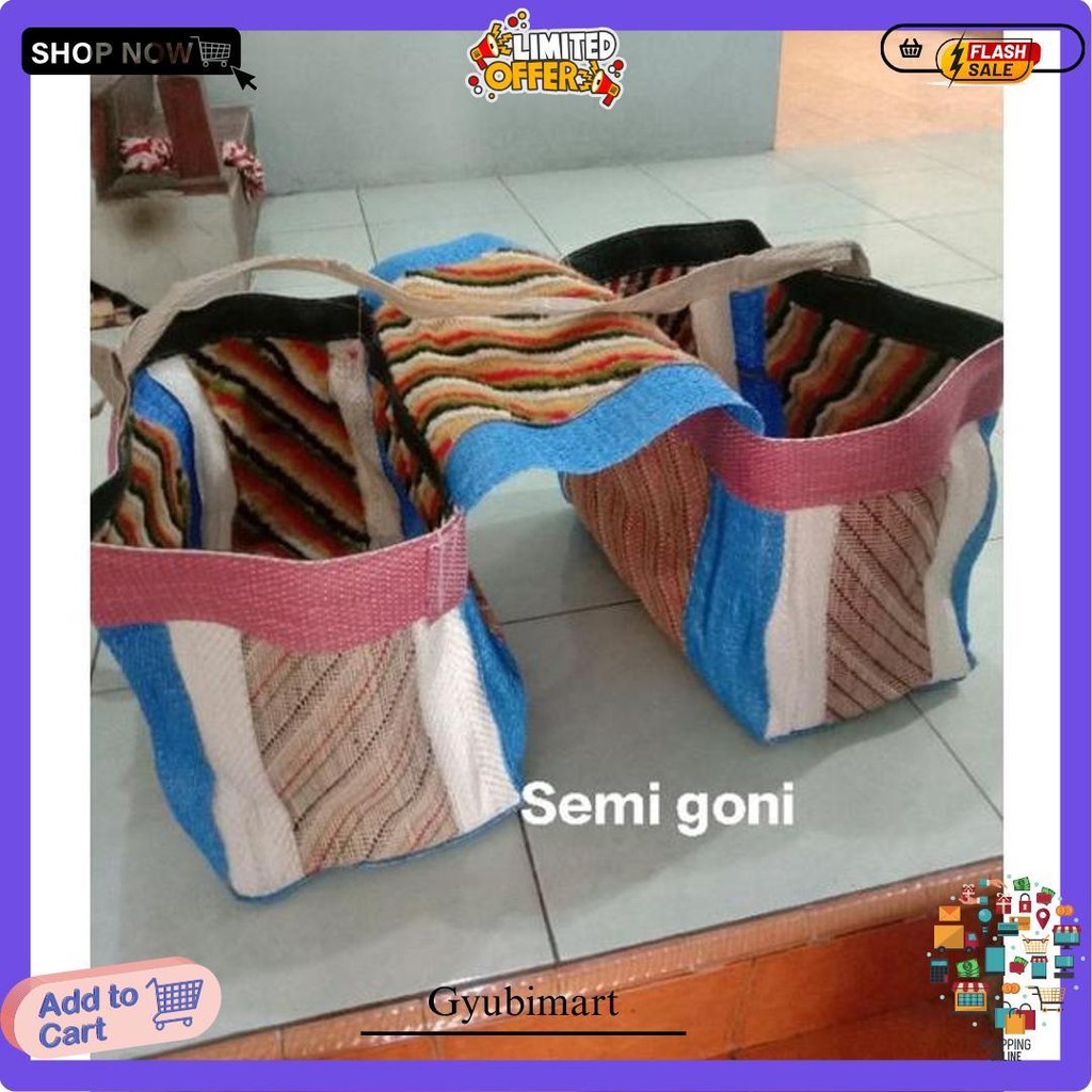 Tas Bronjong Motor Bahan Tebal/Tas Ronjot Obrok Kurir Terlaris