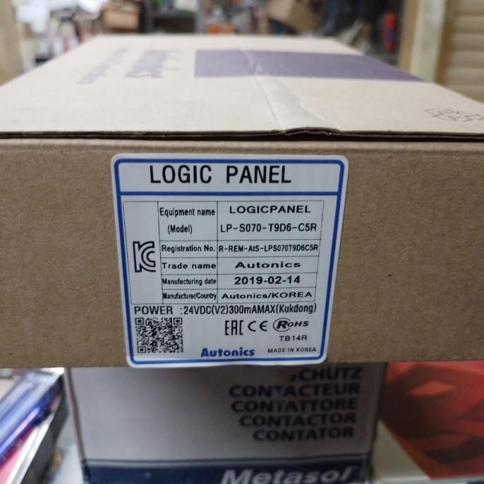 Lp-S070-T9D6-C5R 24Vdc Logic Panel Autonics New Stok