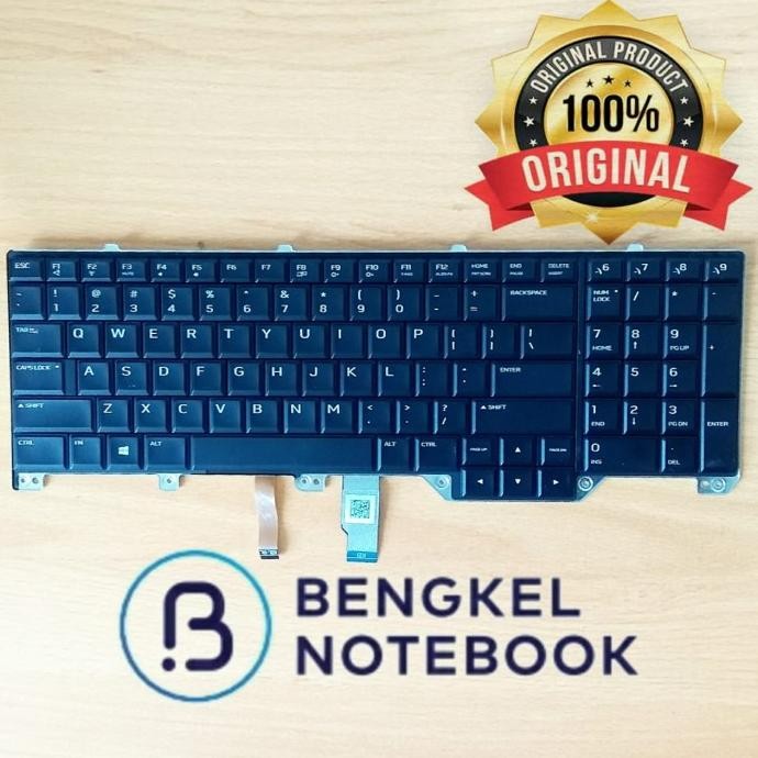 Keyboard Dell Alienware M17 17 R4 R5 Backlight Pk131Qb1A00 Nsk-Ee0Bc New Stok
