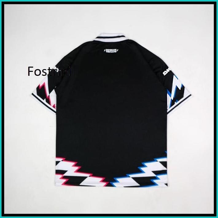 DMNT JERSEY OVERSIZED BAND VINTAGE NEVERMIND BLACK