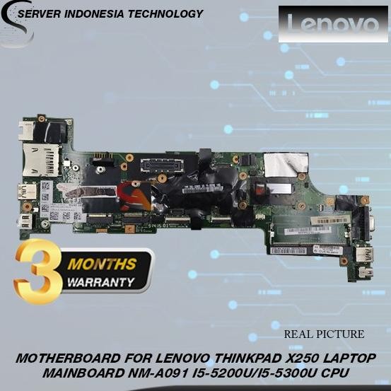 Motherboard For Lenovo Thinkpad X250 X240 Laptop Mainboard Nm-A091 New Stok
