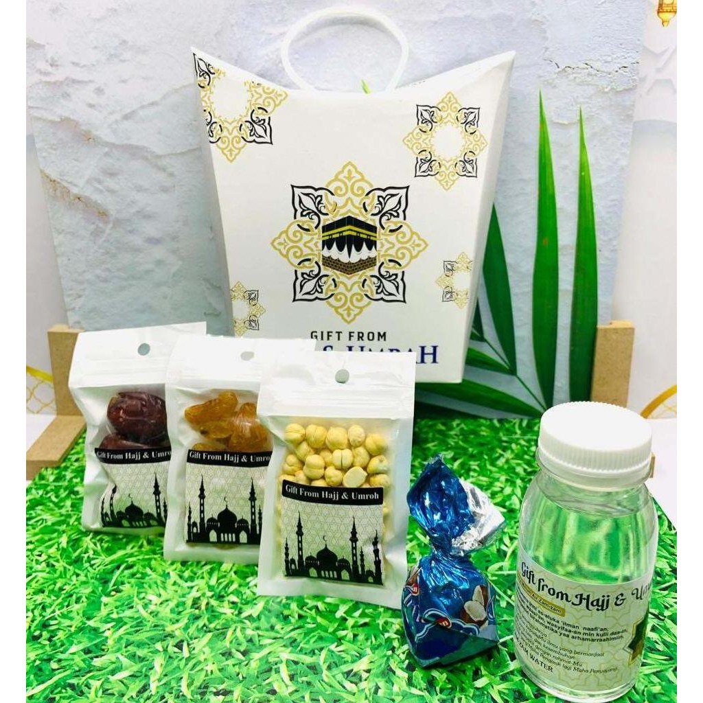 

PAKET C OLEH OLEH HAJI DAN UMROH DUS TALI / HAMPERS MAKANAN