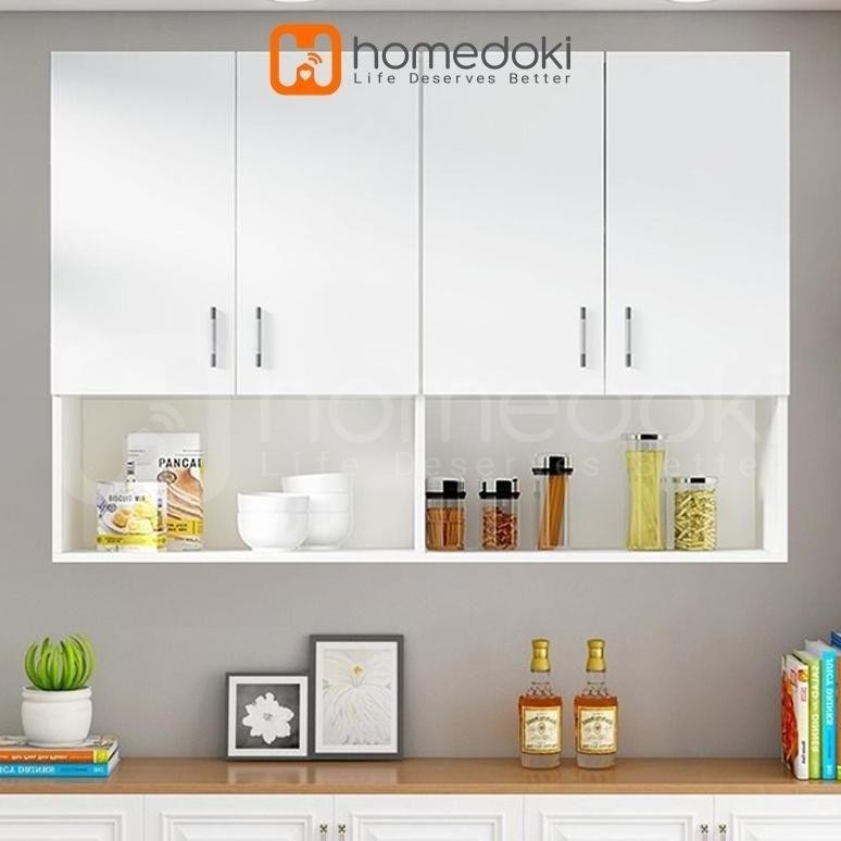 Lemari Dinding Dapur / Kitchen Set 2 Pintu Minimalis / Rak Atas Dapur/ Rak Dinding Dapur / Lemari Ka