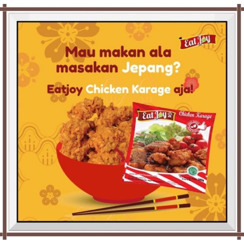 

Premium Eat Joy / Eatjoy Chicken Karage 500 Gr - 1000 Gr Prermium
