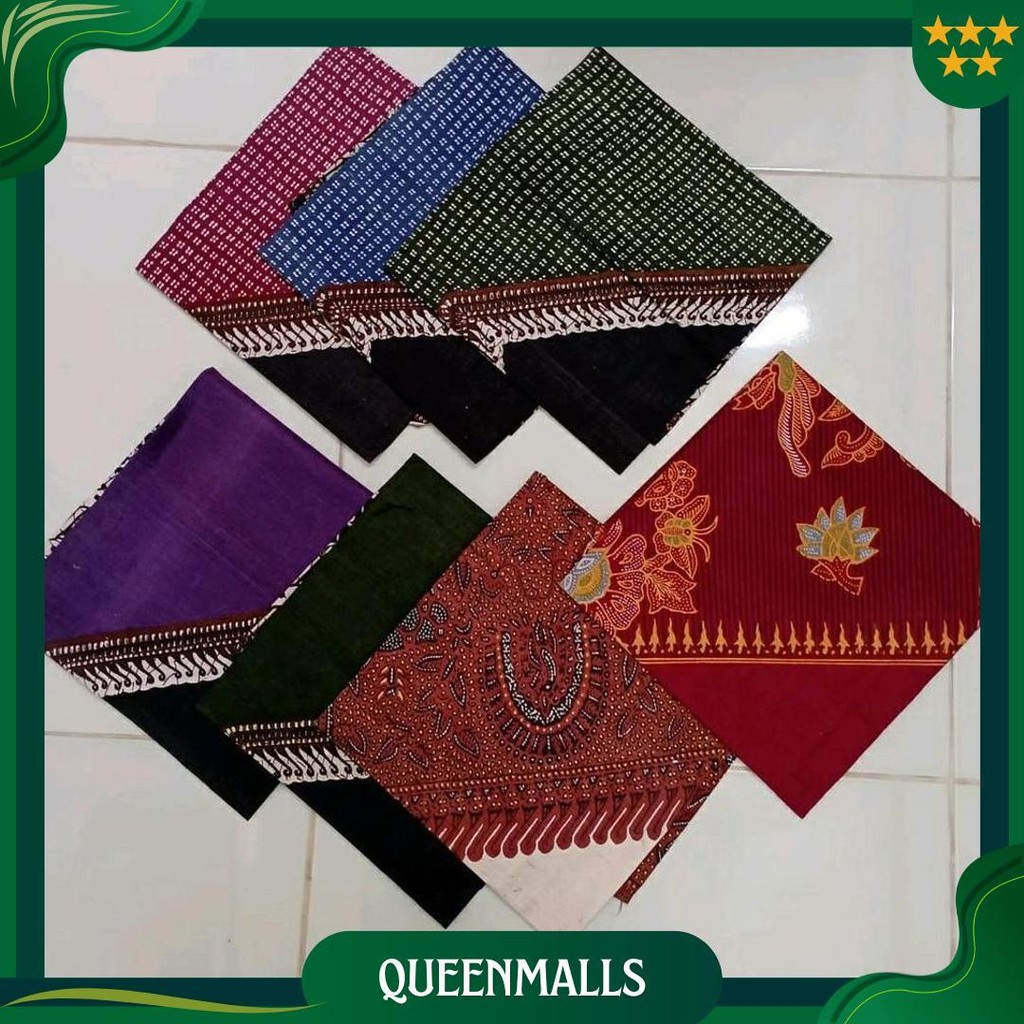Kain Udeng Batik Segi Empat Bahan Blangkon Beeket Totopong Destar Sapuk Ori