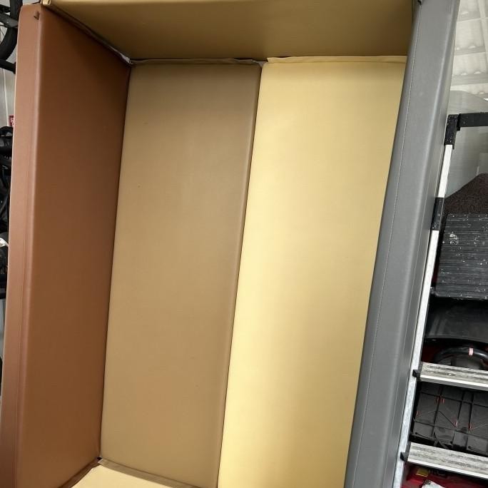 Preloved Little Hippo Lumba Bumperbed Playmat Large Mahogany second