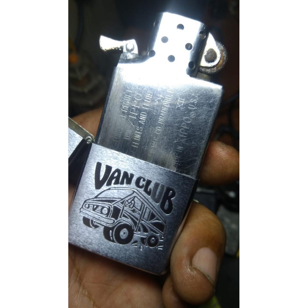 Korek api Zippo Original Van Club 1989 Romawi