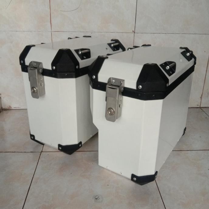 Side Box for BMW 1200 GS - 34 Lt Galvanis Sidebox + Breket OA PANNIER