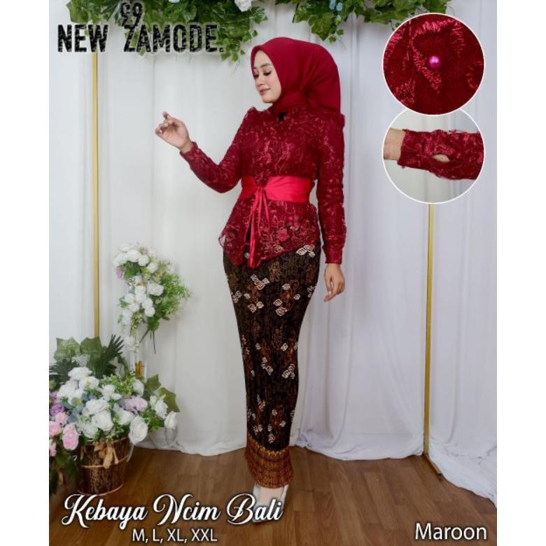 CR - LK>>KEBAYA MODERN Setelan Kebaya Encim Bali Setelan Kebaya Bali Modern Kebaya Busui Kebaya Wisu