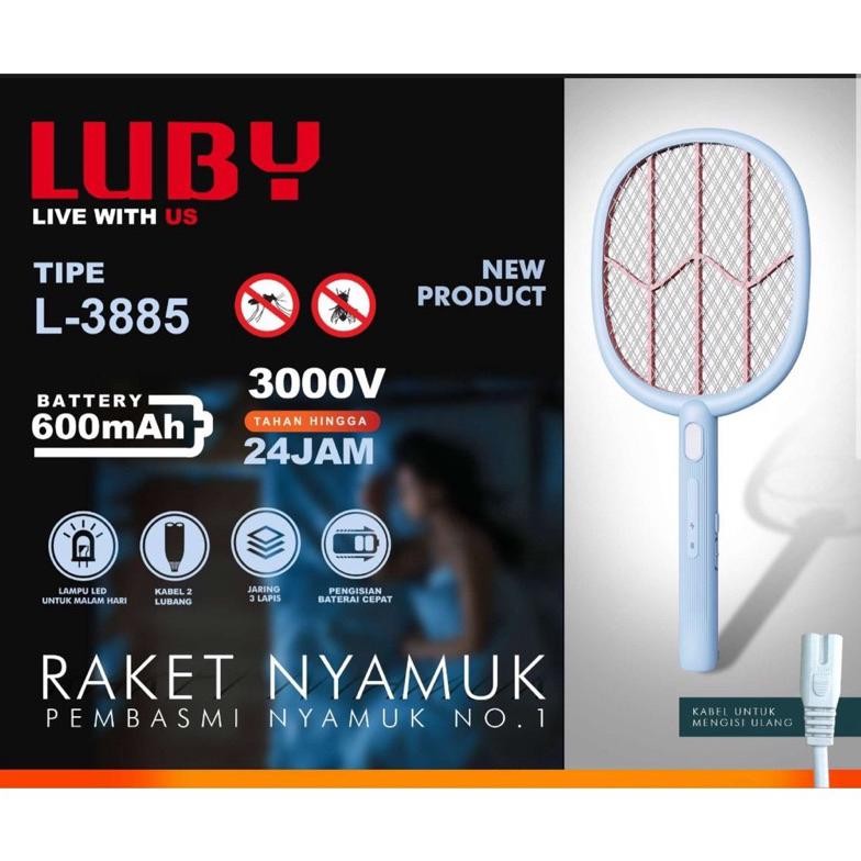 Raket Nyamuk Luby / Recharger Luby Raket Nyamuk