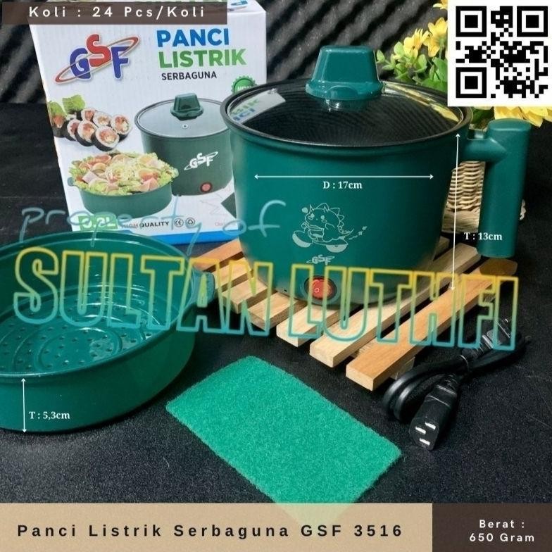 Panci Listrik Serbaguna GSF 3516 / panci listrik / panci elektrik gsf terbaru