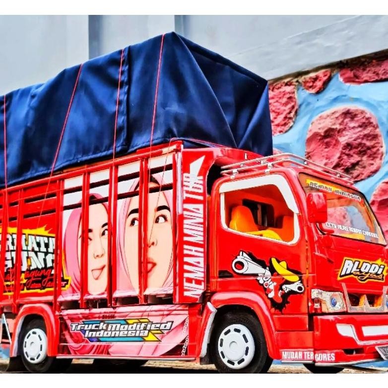 PROMO HOT MINIATUR TRUK OLENG FUL FARIASI LAMPU WARNA KEDAP KEDIP TERLARIS TERMURAH 2023 TERVIRAL TR