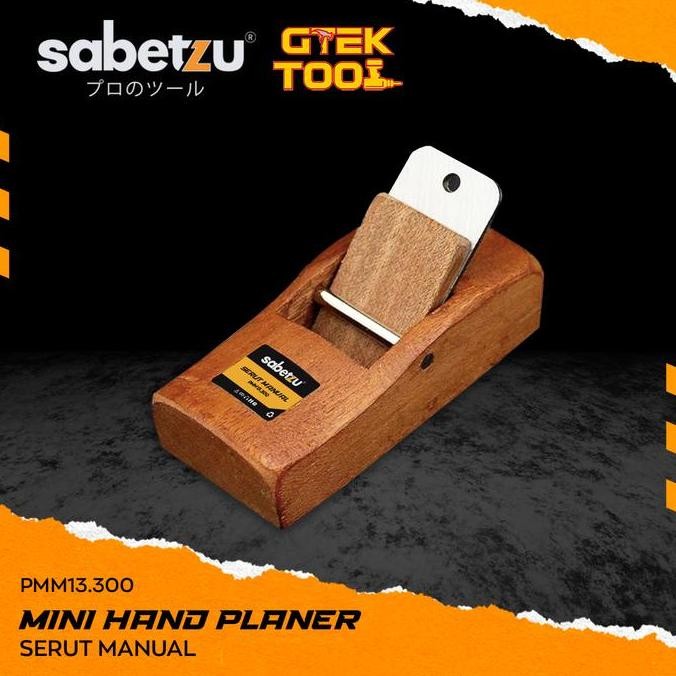 Sabetzu Alat Mesin Planer Mini Ketam Serut Pasah Kayu Kecil Manual Co