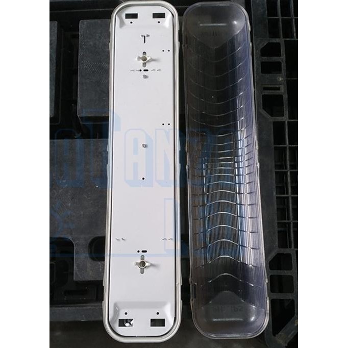 Murah Philips Tcw060 Kap Waterproof 2X18 Komplit Led Philips Ip65 Tcw 060