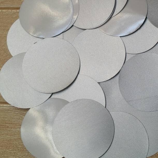 250pcs Seal Botol Kaca 38mm - Seal Alumunium Foil untuk Botol Kaca