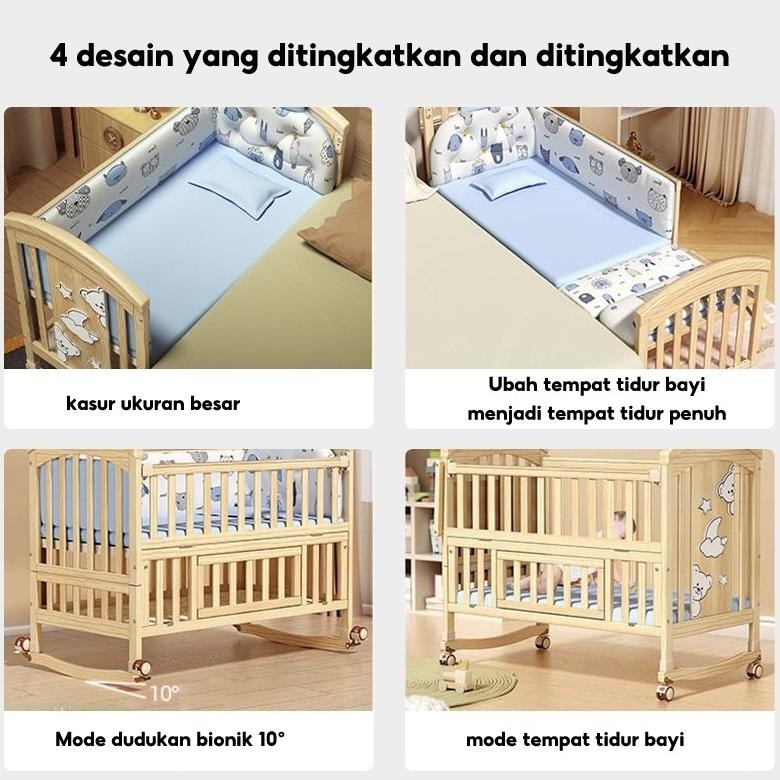 Box Bayi Baby Box Tempat Tidur Bayi Graco Box Bayi Lipat Multifungsi Box Bayi Kayu Jati Tempat Tidur