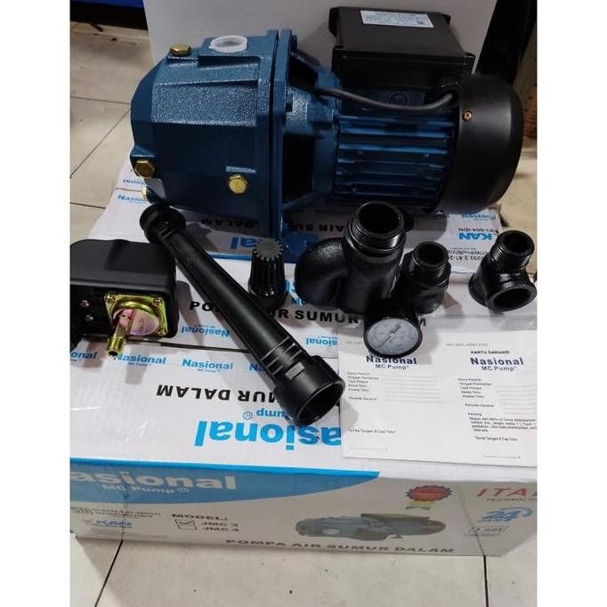 Murah Mesin Pompa Air Sumur Dalam Jet Pump Nasional Mc Pump Jmc 4 / 1 Set Komplit ( Jet Pump 40 Mete